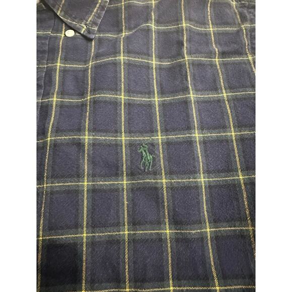 Polo Ralph Lauren Tartan Plaid Shirt Men's XL Classic Long Sleeve Button Down - Picture 3 of 4